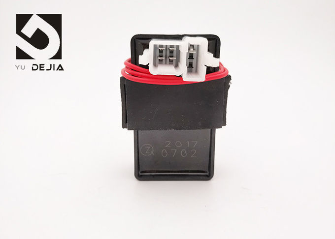 Schwarze elektrische Teile Wechselstrom-DC des Motorrad-150cc Universalcdi-Kasten mit Zündschloss