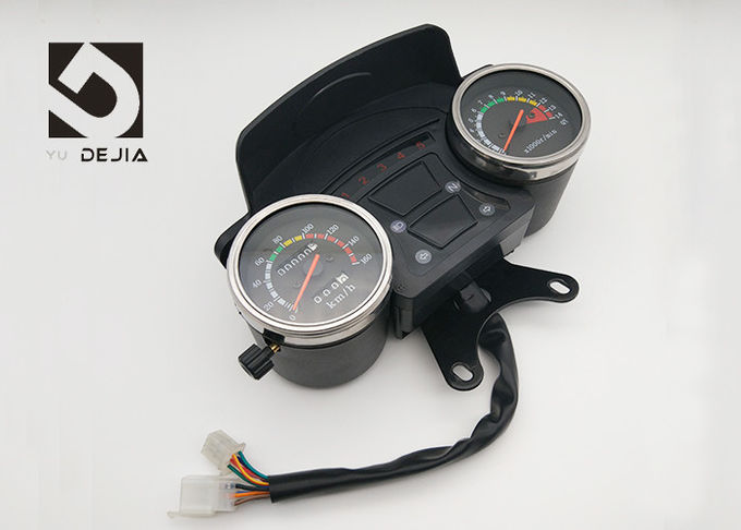 Orientalischer Motorrad-Geschwindigkeitsmesser-Tachometer des Rot-F2 Digital mit Motoröl-Warnlicht